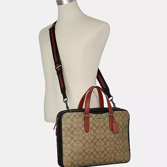 Coach Graham Slim Laptop Satchel - Picture 4 of 5